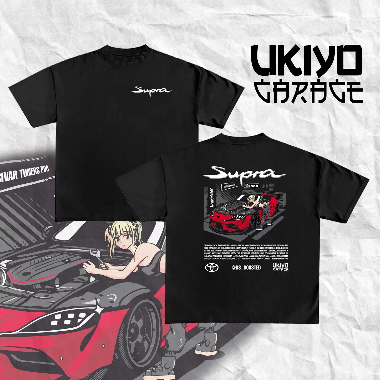 Camisa Supra mk5 @Rs_bossted