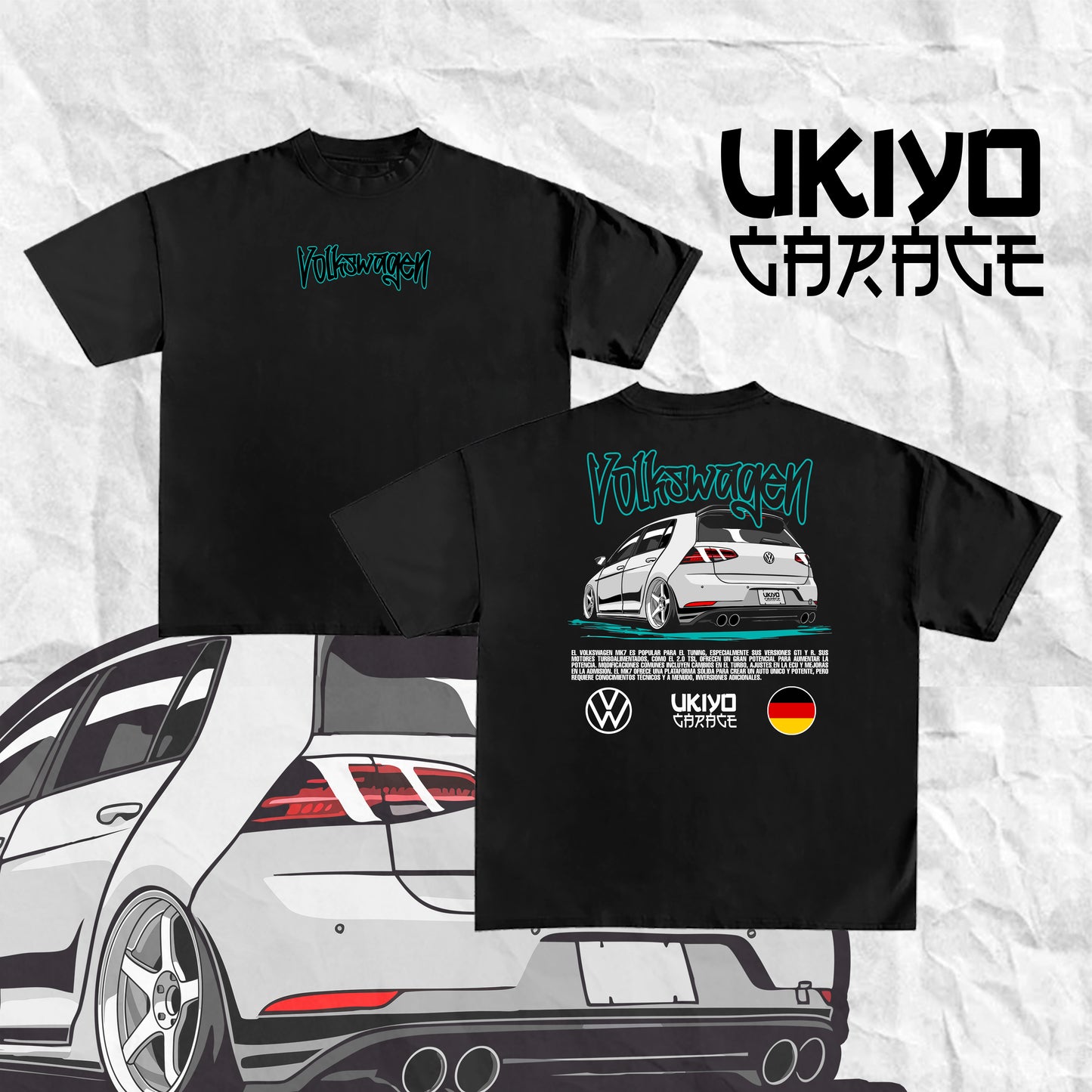 Camisa MK7 volkswagen!