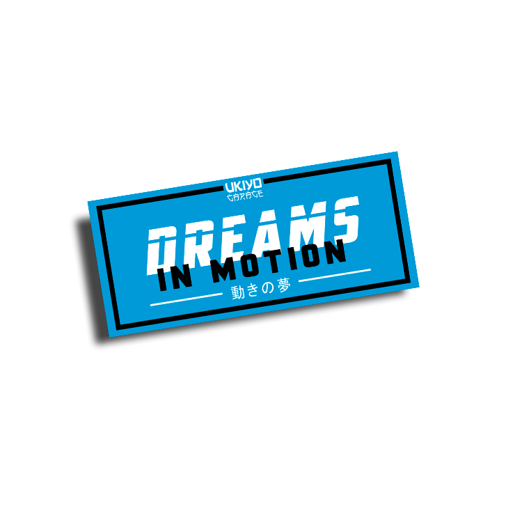 Sticker Dreams in motion