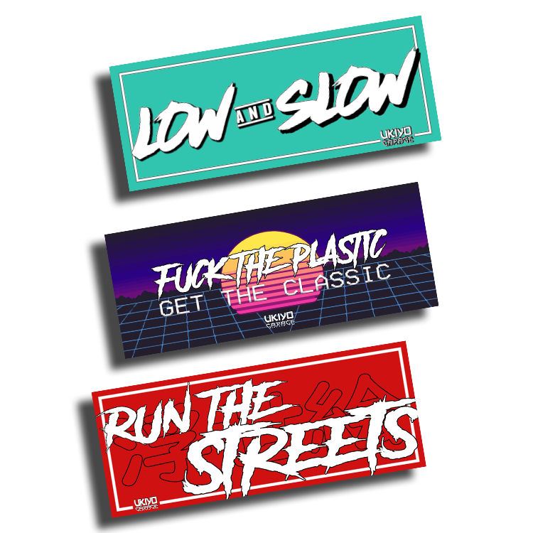 Stickers – Ukiyo Garage