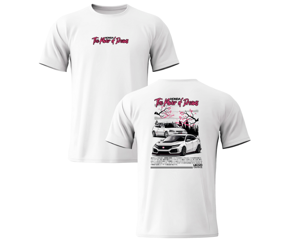 Camiseta HONDA - The power of dreams