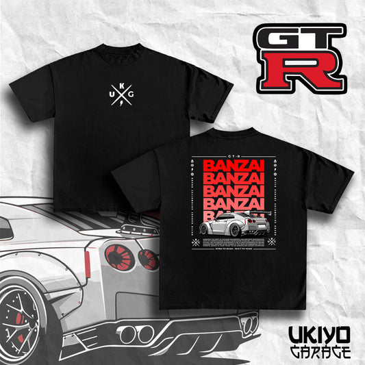 Camisa Banzai GT-R color negro