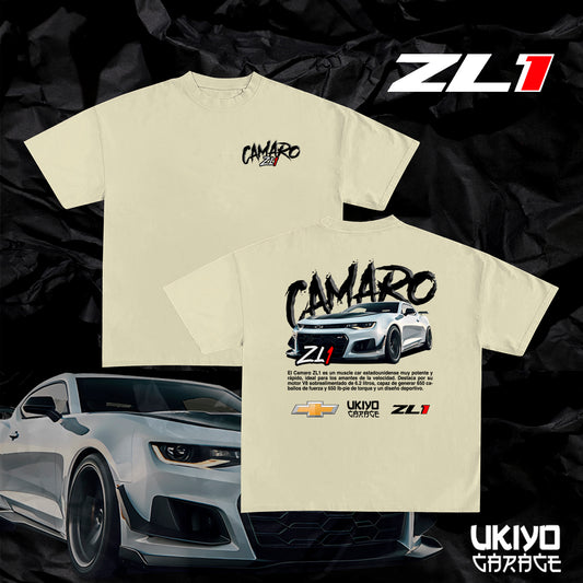 Camisa Camaro zl1 Beige