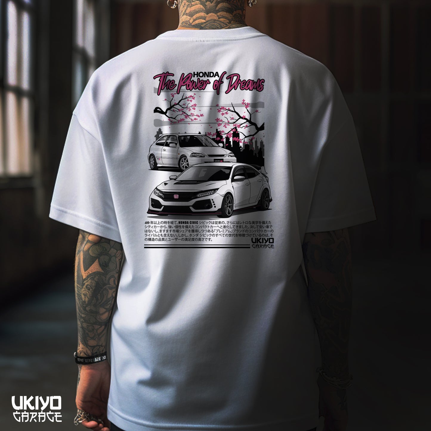 Camiseta HONDA - The power of dreams