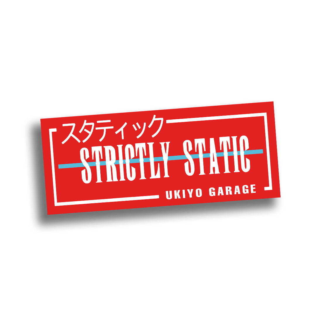 Sticker Strictly Static!