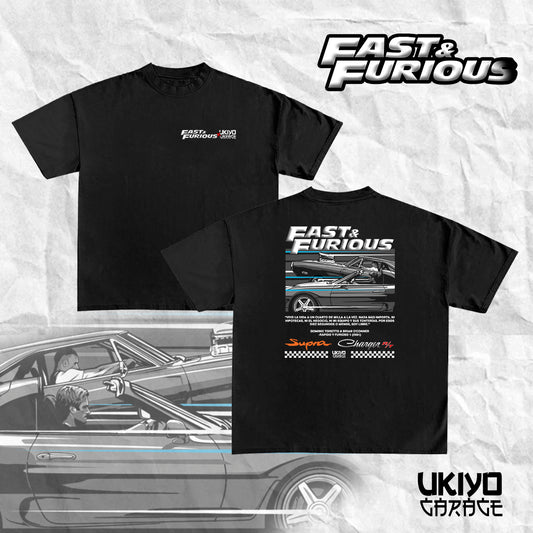 Camisa Fast and Furious charger&Supra